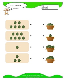 Kaç Tane Var Çalışma Sayfaları